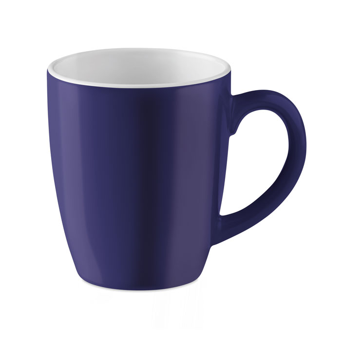 Mug coloré en céramique à personnaliser 290 ml Marine foncé